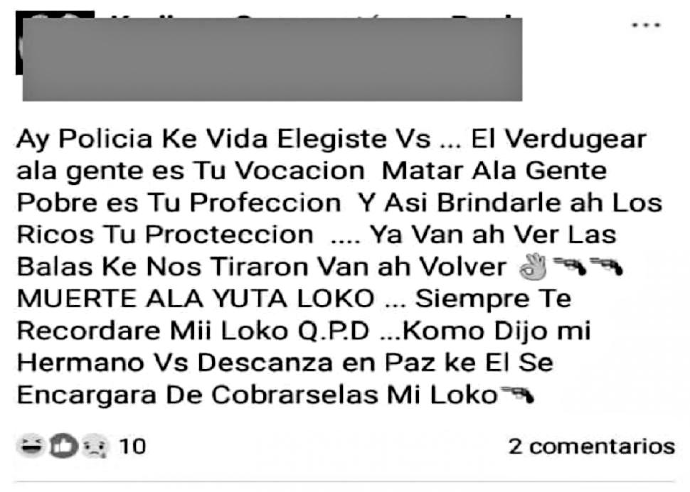 Amenazan a policías en las redes y les secuestran celulares y computadoras