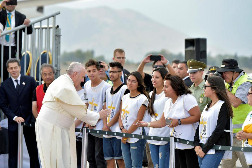 ENCUENTRO. Cientos de jóvenes se congregaron para escuchar al Papa. Reuters.