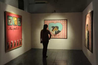 Pinturas, grabados, trajes y videos de Rodolfo Bulacio