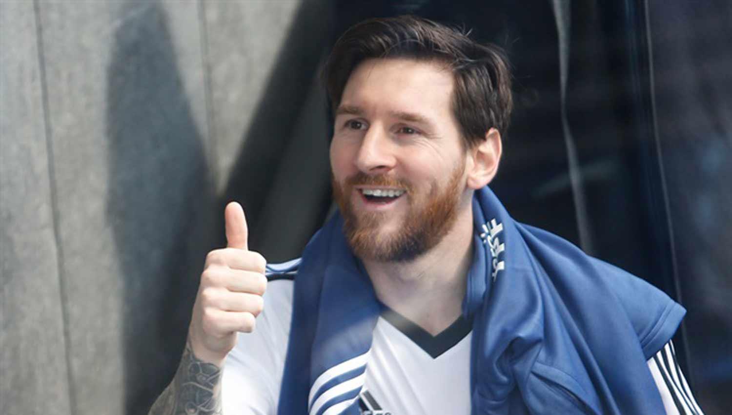 EL MÁS OPTIMISTA. Messi aseguró que la Selección tiene con qué dar pelea en el Mundial de Rusia. (LA NACIÓN)