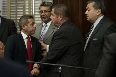 Caso Lebbos: una discusión casi termina a los golpes entre los defensores Carlino y Andrada Barone