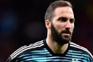 Higuaín agradeció los mensajes escritos de corazón tras la goleada sufrida ante España