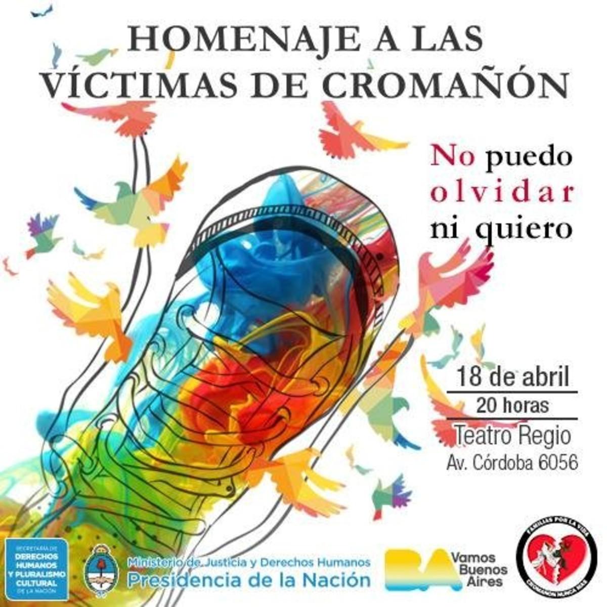 Homenaje a las víctimas de Cromañón. FOTO TOMADA DE CLARÍN.COM