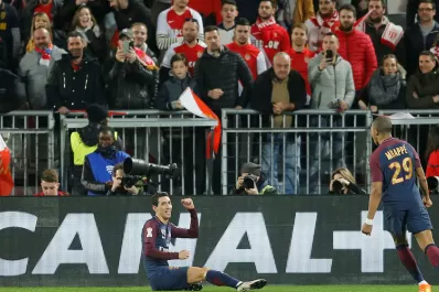 Di María marcó en la consagración de PSG en la Copa de la Liga de Francia