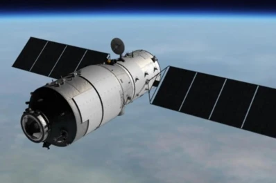 Podrían caer los restos de la estación espacial china
