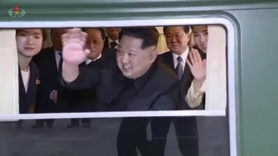 VISITA OFICIAL. El líder norcoreano viajó a Pekín para reunirse con Xi Jinping credito