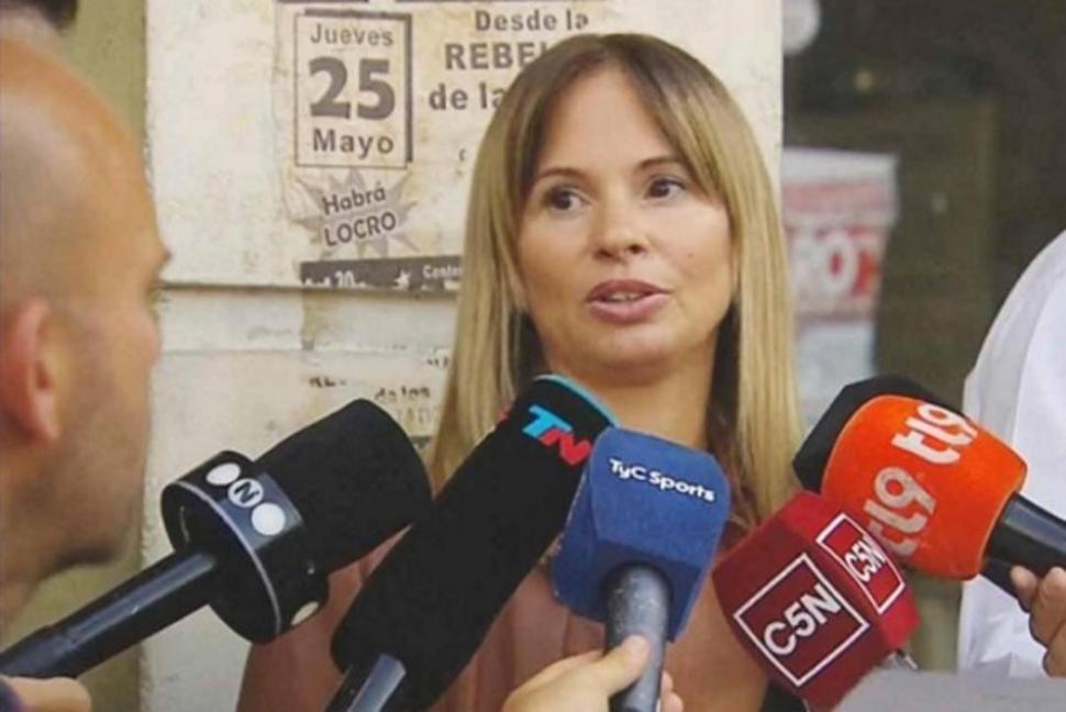 LA FISCALA. María Soledad Garibaldi investiga la red de abusadores. captura de video