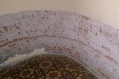 Una obra en Rondeau al 1.100 afecta una casa