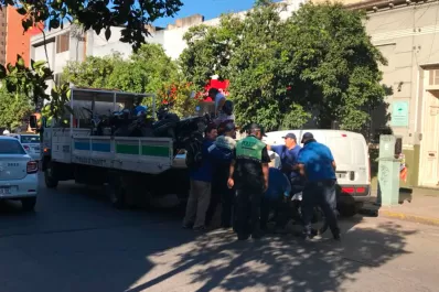 Tensión y malestar durante el secuestro de decenas de motos en la city tucumana