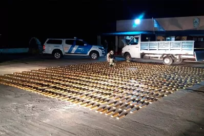 Secuestraron un camión con media tonelada de marihuana