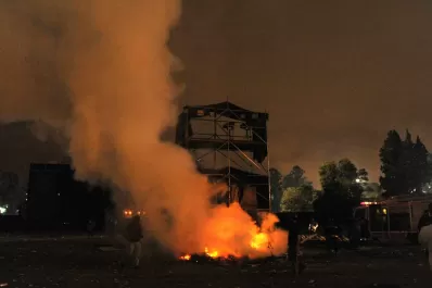 Denuncian que los equipos de sonido quemados en el recital de Viejas Locas están valuados en U$S 400.000