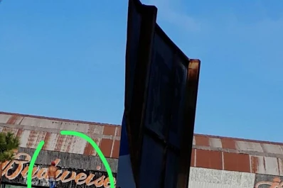 Imágenes de vandalismo en un viejo club