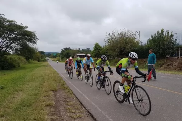El santiagueño Cabrera ganó la prueba de ruta