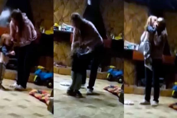 Lo estaba ahogando en la bañera, contó la niñera que filmó a la madre que golpeaba a su hijo