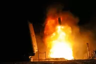 Video: Siria logró interceptar algunos de los misiles lanzados por EEUU