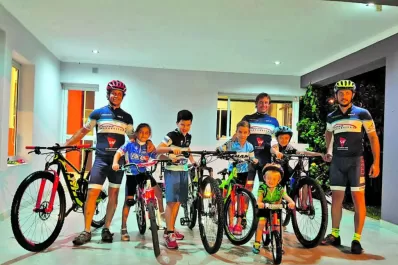 Mountain bike, una pasión familiar en Tucumán