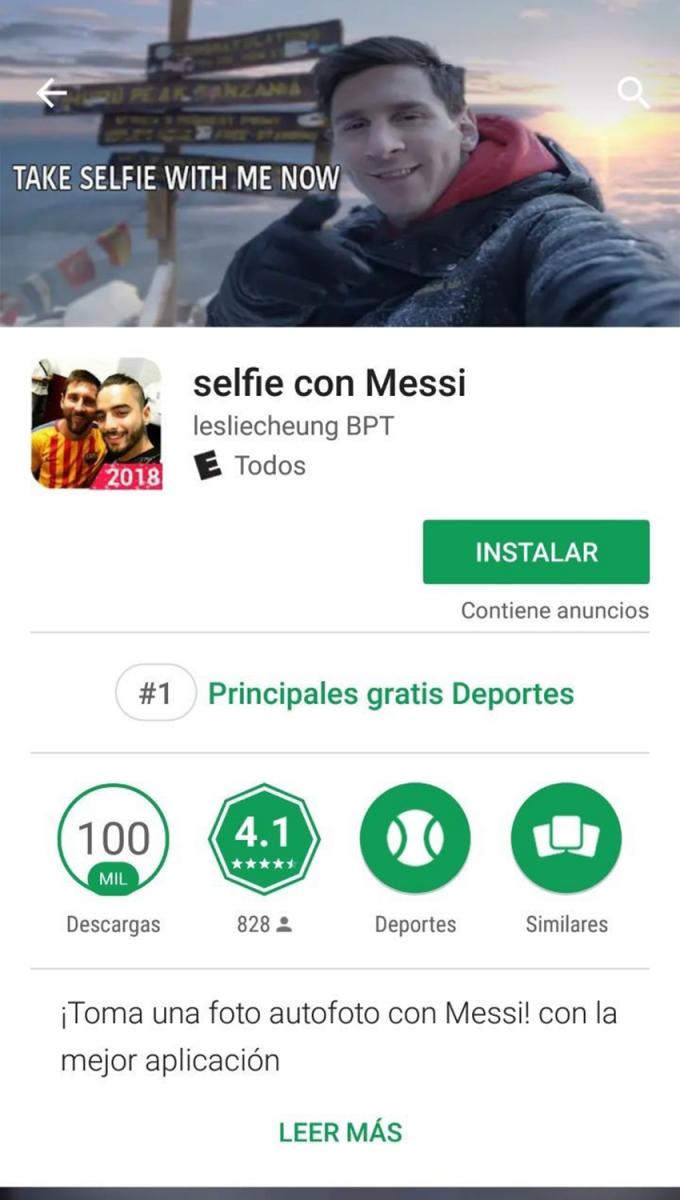 Ahora tener una selfie con Lio Messi es más fácil de lo que pensabas