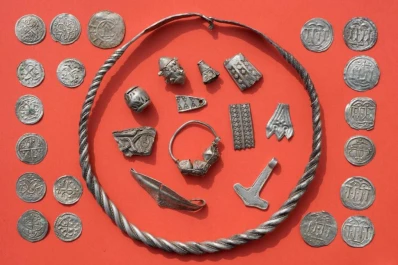 Un tesoro de más de 1.000 años fue hallado casi por azar