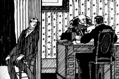 A través de la pared