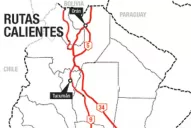 Caminos donde el peligro siempre está presente