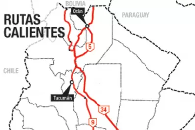 Caminos donde el peligro siempre está presente