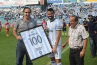 Romat cumplió 100 partidos con Atlético