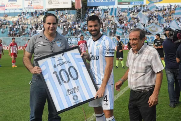 Romat cumplió 100 partidos con Atlético