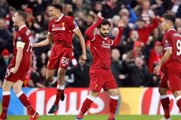 Liga de Campeones: Liverpool goleó 5-2 a Roma, que irá por otra proeza en casa