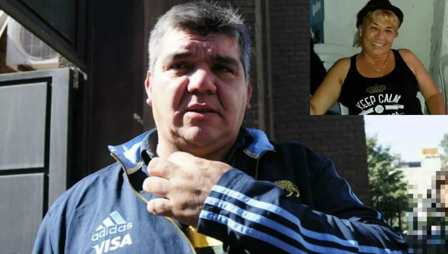 “EL GORDO”. Gustavo González, referente de “La Inimitable”, negó haber participado del secuestro de Margarita Toro. LA GACETA