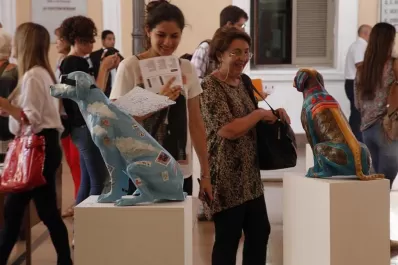 Una jauría habita el patio del Rectorado de la UNT