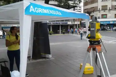 Agrimensores asesorarán gratis