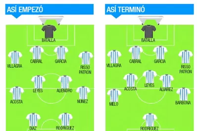 El pase con la vista de “Pulguita” y la fiereza de Aliendro