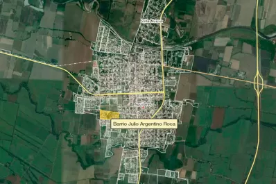 Agarró a patadas una puerta y amenazo con prender fuego la casa de su ex