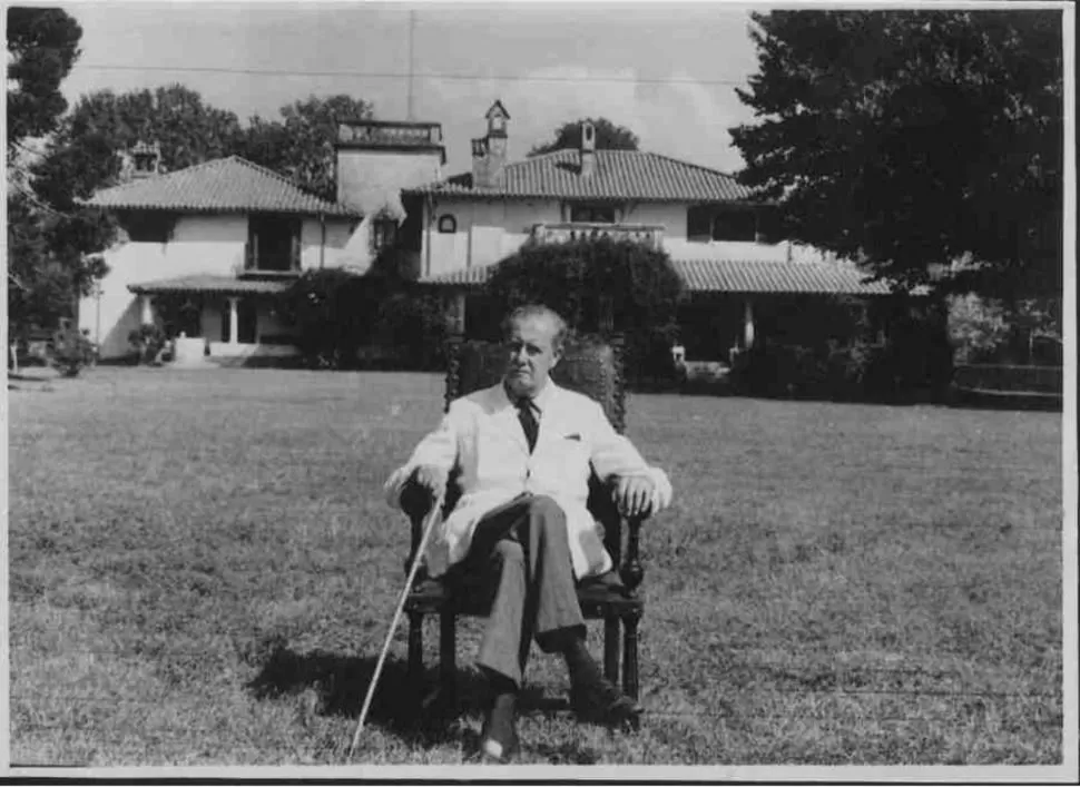 CARLOS IBARGUREN. Foto de los últimos años del destacado hombre público, que recordaba el viaje de su niñez. 
