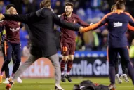 Messi marcó un hat-trick y Barcelona gritó campeón