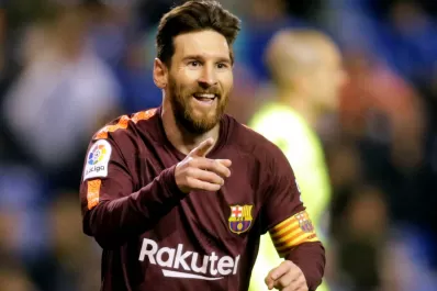 Estoy muy feliz, es complicado ganar la Liga, dijo Messi luego de la consagración de Barcelona