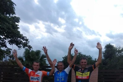 Castillo volvió a lucirse en la prueba de ruta