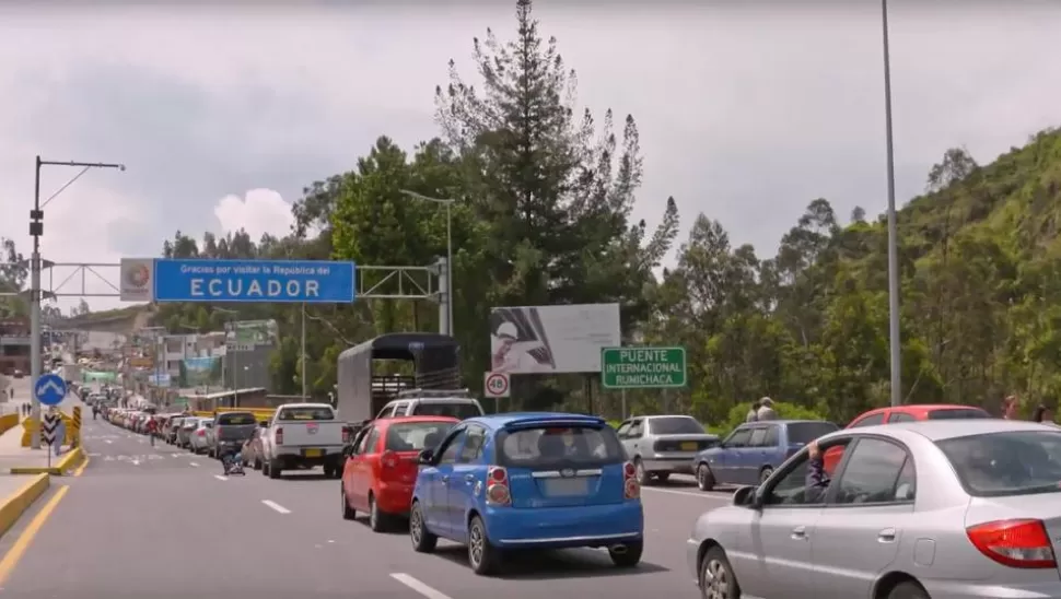 PUENTE RUMICHACA. Este paso internacional une Colombia y Ecuador.