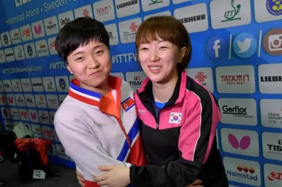 El tenis de mesa unifica a Corea del Norte y Corea del Sur