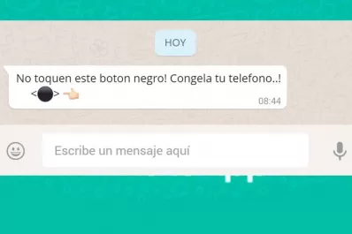 El misterioso botón negro de WhatsApp: ¿de qué se trata y por qué te cuelga el teléfono cuando lo tocás?