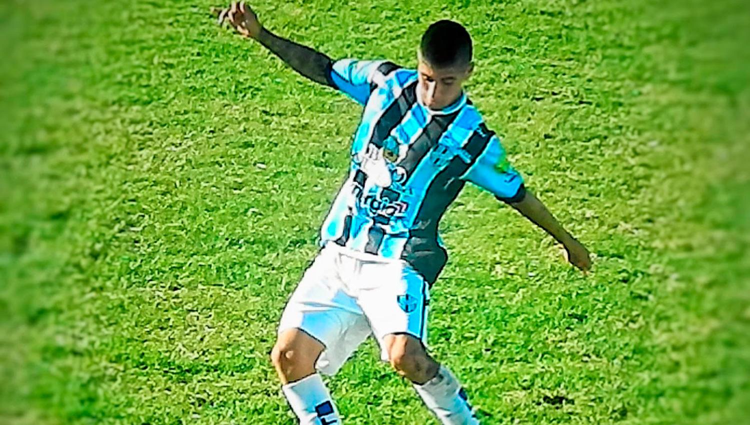 Ariel Chaves, el jugador más talentoso de Almagro.
FOTO TOMADA DE www.almagro100.com.ar