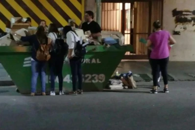 Insumos descartados y sin uso les sirven a estudiantes universitarios