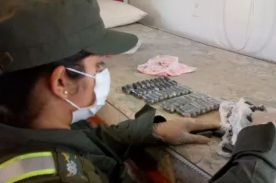 Cargaba un kilo de cocaína en cápsulas