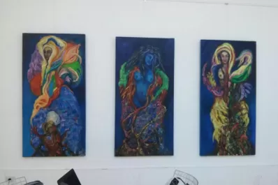 Artes visuales:  tucumanos exponen sus obras en Santiago del Estero