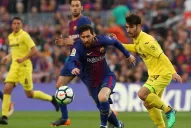 Messi anotó en el 5 a 1 de Barcelona sobre Villareal