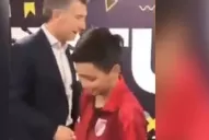 Te fuiste a la B, la chicana de Macri a un niño hincha de River