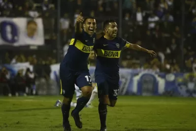 Tevez sabe festejar