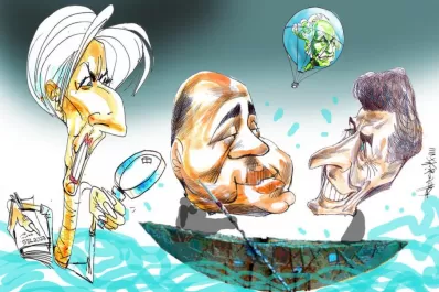 En la crisis, o se está en la mesa o en el menú