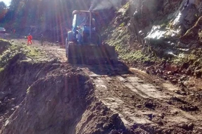 Tormentas en el sur: la ruta de Escaba permanece con un corte parcial del tránsito