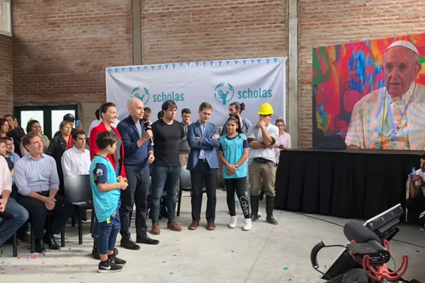 Rodríguez Larreta lo logró: compartió la inauguración de una sede en Buenos Aires junto al papa Francisco